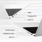 Ninkear N15 Air 15.6 inch Laptop, 16GB+512GB, Windows 11 Intel Celeron N95 Quad Core(US Plug) - 7