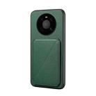 For Huawei Mate 40 D04 Calf Texture Dual Card Slot Holder Phone Case(Green) - 1