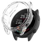 For Garmin Forerunner 165 / 165 Music Half Pack Hollow TPU Watch Protective Case(Transparent) - 1