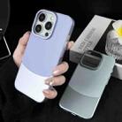 For iPhone 11 Napa Texture PC + Leather Phone Case(Cyan) - 4