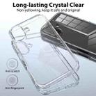 For iPhone 16 Plus Scratchproof Acrylic TPU Phone Case(Transparent) - 3