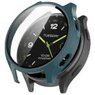 For Xiaomi Watch 2 PC + Tempered Film Integrated Watch Protective Case(Pine Green) - 1