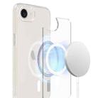 For iPhone SE 2024 Magsafe Scratchproof Acrylic TPU Phone Case(Transparent) - 2