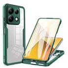 For Xiaomi Redmi Note 13 5G Acrylic + TPU 360 Degrees Full Coverage Phone Case(Green) - 1