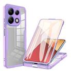 For Xiaomi Redmi Note 13 Pro 4G Acrylic + TPU 360 Degrees Full Coverage Phone Case(Purple) - 1
