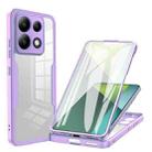 For Xiaomi Redmi Note 13 Pro 5G Acrylic + TPU 360 Degrees Full Coverage Phone Case(Purple) - 1