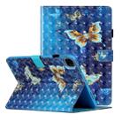 For iPad Pro 11 inch (2020) 3D Pattern Horizontal Flip Leather Tablet Case with Card Slots & Holder & Sleep / Wake-up Function(Rankine Butterfly) - 1