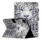 For iPad Pro 11 inch (2020) 3D Pattern Horizontal Flip Leather Tablet Case with Card Slots & Holder & Sleep / Wake-up Function(Leopard) - 1