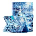 For iPad Pro 11 inch (2018) 3D Pattern Horizontal Flip Leather Case with Card Slots & Holder & Sleep / Wake-up Function(Snow Mountain Wolf) - 1