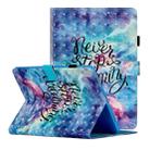 For iPad Pro 11 inch (2018) 3D Pattern Horizontal Flip Leather Case with Card Slots & Holder & Sleep / Wake-up Function(Blue Starry Sky) - 1