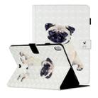 For iPad Pro 11 inch (2018) 3D Pattern Horizontal Flip Leather Case with Card Slots & Holder & Sleep / Wake-up Function(Pug) - 1