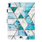 For iPad Pro 11 inch (2018) 3D Pattern Horizontal Flip Leather Case with Card Slots & Holder & Sleep / Wake-up Function(Marble Stitching) - 3