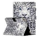 For iPad 9.7 (2018) & iPad 9.7 inch (2017) & iPad Air 2 & iPad Air 3D Pattern Horizontal Flip Leather Case with Card Slots & Holder & Sleep / Wake-up Function(Leopard) - 1