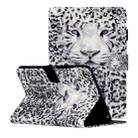 For iPad Mini 5 / 4 / 3 / 2 / 1 3D Pattern Horizontal Flip Leather Case with Card Slots & Holder & Sleep / Wake-up Function(Leopard) - 1