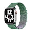 For Apple Watch Series 7 41mm Milan Gradient Loop Magnetic Buckle Watch Band(Light Violet) - 1