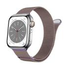 For Apple Watch SE 2023 44mm Two Color Milanese Loop Magnetic Watch Band(Pink Purple) - 1