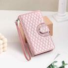 For Google Pixel 9 / 9 Pro Glitter Lattice Zipper Wallet Leather Phone Case(Rose Gold) - 2