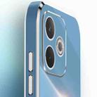 For OPPO A5 Pro 5G Global XINLI Straight Edge 6D Electroplate TPU Phone Case(Celestial Blue) - 3