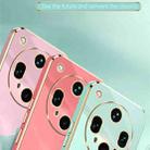 For OPPO Find X8 Ultra XINLI Straight Edge 6D Electroplate TPU Phone Case(Cherry Purple) - 3