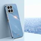 For Honor X6b XINLI Straight Edge 6D Electroplate TPU Phone Case(Celestial Blue) - 1