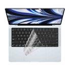 For MacBook Air 13.6 inch A2681 2022 ZGA Contact Invisible TPU Keyboard Protective Film - 1