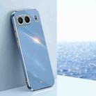 For OnePlus Nord 4 XINLI Straight Edge 6D Electroplate TPU Phone Case(Celestial Blue) - 1