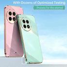 For OnePlus Ace 3 Pro XINLI Straight 6D Plating Gold Edge TPU Phone Case(Mint Green) - 2