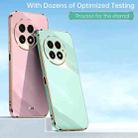 For OnePlus 13 XINLI Straight 6D Plating Gold Edge TPU Phone Case(Mint Green) - 2