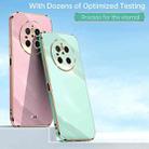 For Huawei Mate 70 XINLI Straight 6D Plating Gold Edge TPU Phone Case(Mint Green) - 2