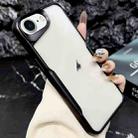 For iPhone 7 / 8 / SE 2022 Blade Electroplating Frosted TPU Phone Case(Black) - 1