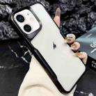 For iPhone 11 Blade Electroplating Frosted TPU Phone Case(Black) - 1