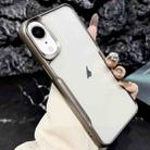 For iPhone XR Blade Electroplating Frosted TPU Phone Case(Gold) - 1