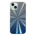 For iPhone 13 Fireworks Pattern Double-layer Acrylic+TPU Shockproof Phone Case(Blue) - 1