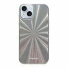 For iPhone 13 Fireworks Pattern Double-layer Acrylic+TPU Shockproof Phone Case(Silver) - 1