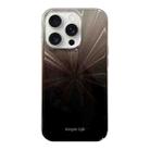 For iPhone 13 Pro Fireworks Pattern Double-layer Acrylic+TPU Shockproof Phone Case(Black) - 1