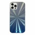 For iPhone 13 Pro Max Fireworks Pattern Double-layer Acrylic+TPU Shockproof Phone Case(Blue) - 1