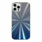 For iPhone 14 Pro Max Fireworks Pattern Double-layer Acrylic+TPU Shockproof Phone Case(Blue) - 1