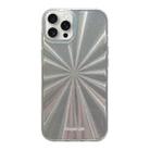 For iPhone 14 Pro Max Fireworks Pattern Double-layer Acrylic+TPU Shockproof Phone Case(Silver) - 1