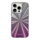 For iPhone 15 Pro Fireworks Pattern Double-layer Acrylic+TPU Shockproof Phone Case(Purple) - 1