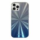 For iPhone 15 Pro Max Fireworks Pattern Double-layer Acrylic+TPU Shockproof Phone Case(Blue) - 1