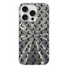 For iPhone 13 Pro Max Fireworks Moon Pattern Double-layer Acrylic+TPU Shockproof Phone Case(Moon) - 1