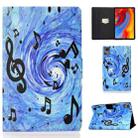 For Lenovo Tab M11 / Xiaoxin Pad 11 2024 Electric Pressed Colored Drawing Smart Leather Tablet Case(Sheet Music) - 1