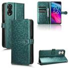 For TCL 50SE Honeycomb Dot Texture Leather Phone Case(Green) - 1