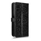 For TCL 50 LE 4G Honeycomb Dot Texture Leather Phone Case(Black) - 3