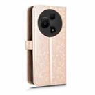 For TCL 60 NxtPaper Honeycomb Dot Texture Leather Phone Case(Gold) - 3