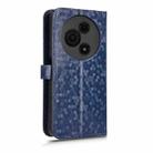 For TCL 605 Honeycomb Dot Texture Leather Phone Case(Blue) - 3