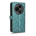 For TCL 605 Honeycomb Dot Texture Leather Phone Case(Green) - 3