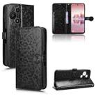 For TCL 60 SE NxtPaper 5G Honeycomb Dot Texture Leather Phone Case(Black) - 1