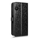 For TCL 60 SE NxtPaper 5G Honeycomb Dot Texture Leather Phone Case(Black) - 3