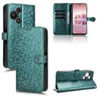 For TCL 60 SE NxtPaper 5G Honeycomb Dot Texture Leather Phone Case(Green) - 1
